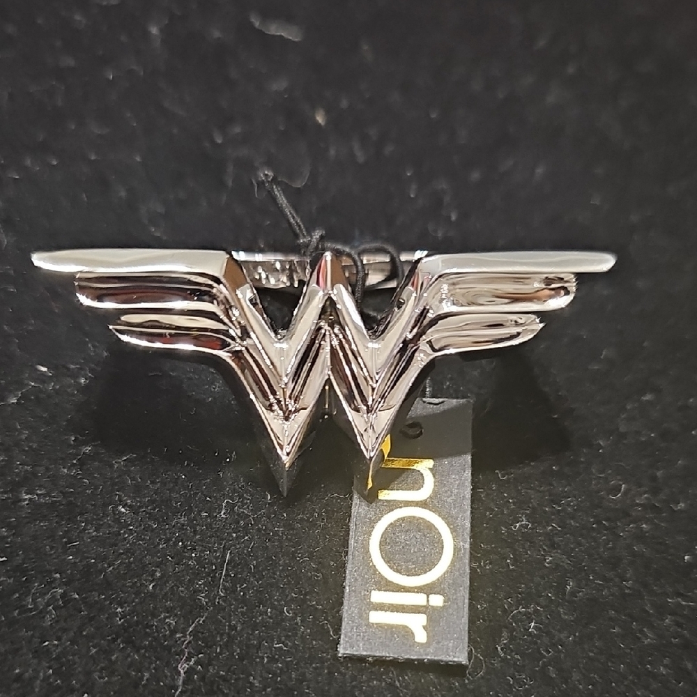 nOir Jewelry Silver Wonder Woman Ring